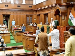 4 BJP MLAs Marshalled Out Of Delhi Assembly After Argument With Speaker 4 BJP MLAs Marshalled Out Of Delhi Assembly After Argument With Speaker