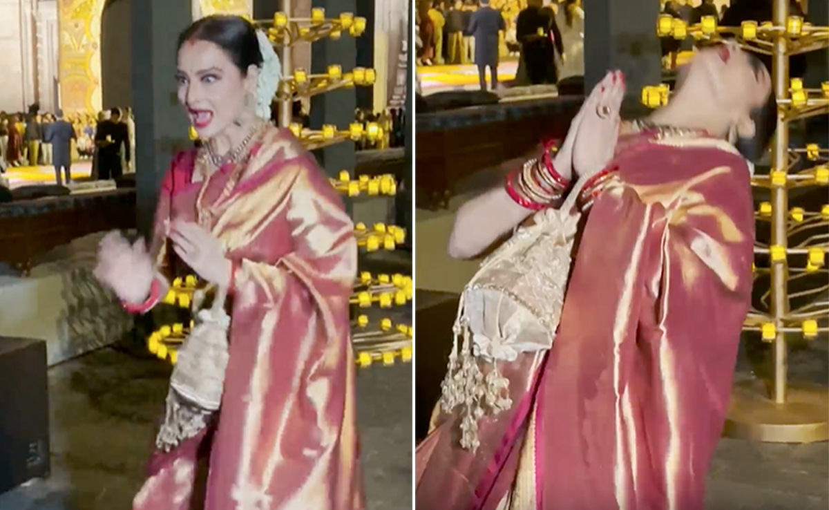 Proof That Rekha's Face Stole The Dior Show At Gateway Of India