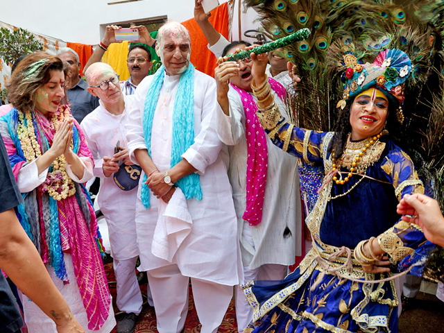 Holi Celebrations: Celebrities, Politicians, Diplomats Paint The Town Red