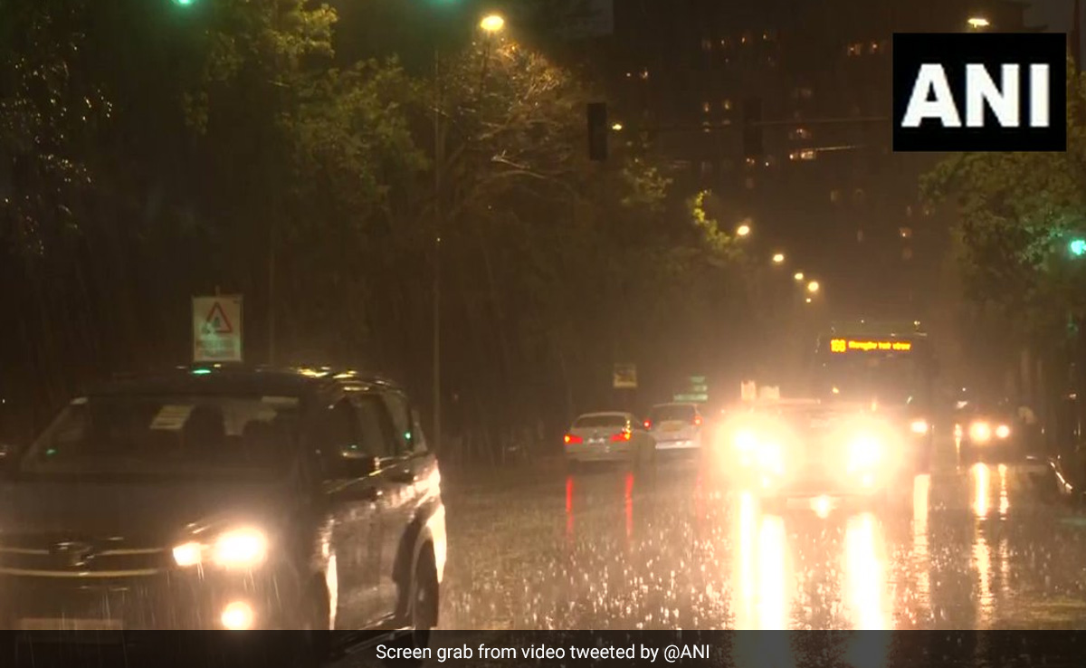 Heavy Rain, Thunderstorm In Delhi; Max Temperature May Drop This Week
