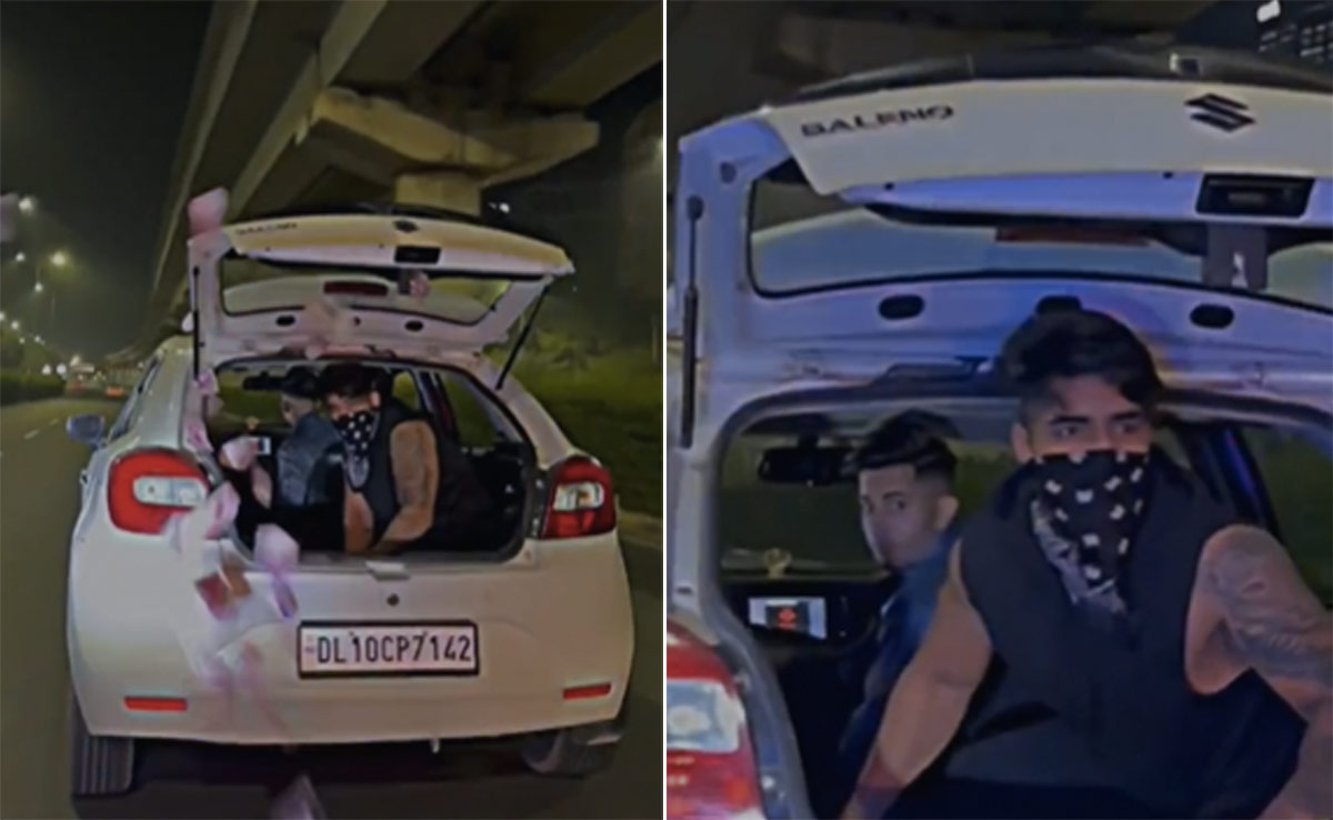 Watch: YouTuber Arrested After Video Shows Him Throwing Currency Notes On Gurugram Road