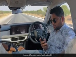 Video: Man Misuses Car's Advanced Feature, Leaves Steering Wheel To Make Reel Video: Man Misuses Car's Advanced Feature, Leaves Steering Wheel To Make Reel