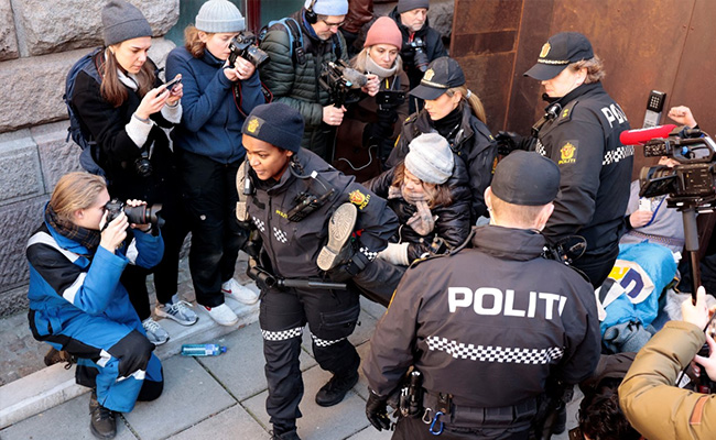 Greta Thunberg Detained In Norway Wind Farm Protest