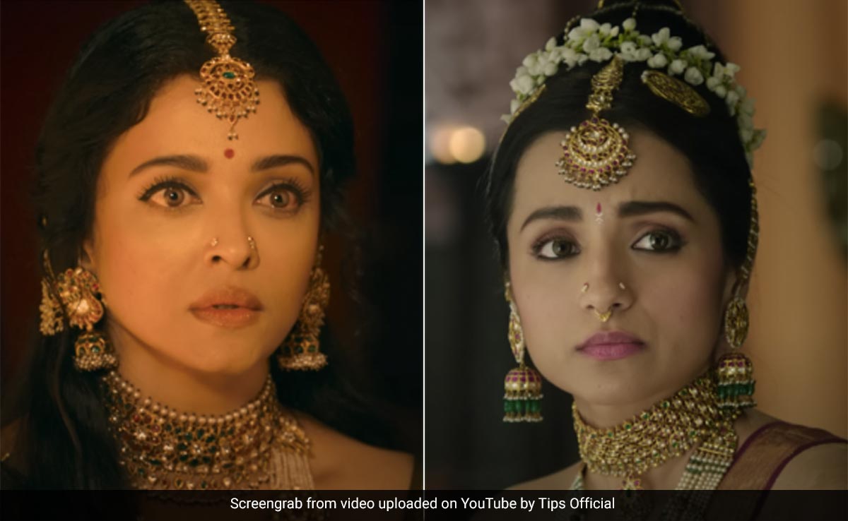 Aishwarya Rai And Trisha Krishnan Beam With Grace And Beauty Throughout The <i>PS-2</i> Trailer