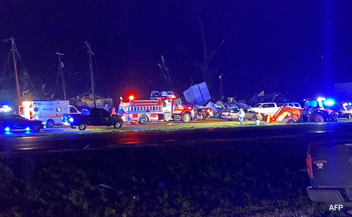 "Direct Hit": Shock, Grief In US After Tornados Strike Mississippi