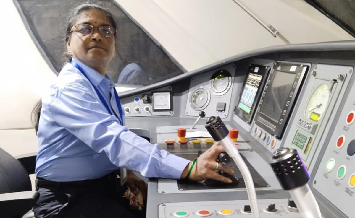 एशिया की पहली महिला लोको पायलट सुरेखा यादव ने Vande Bharat Express चलाकर रच दिया इतिहास