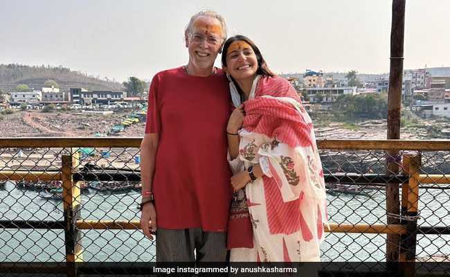 A Glimpse Into Anushka Sharma's Spiritual Side