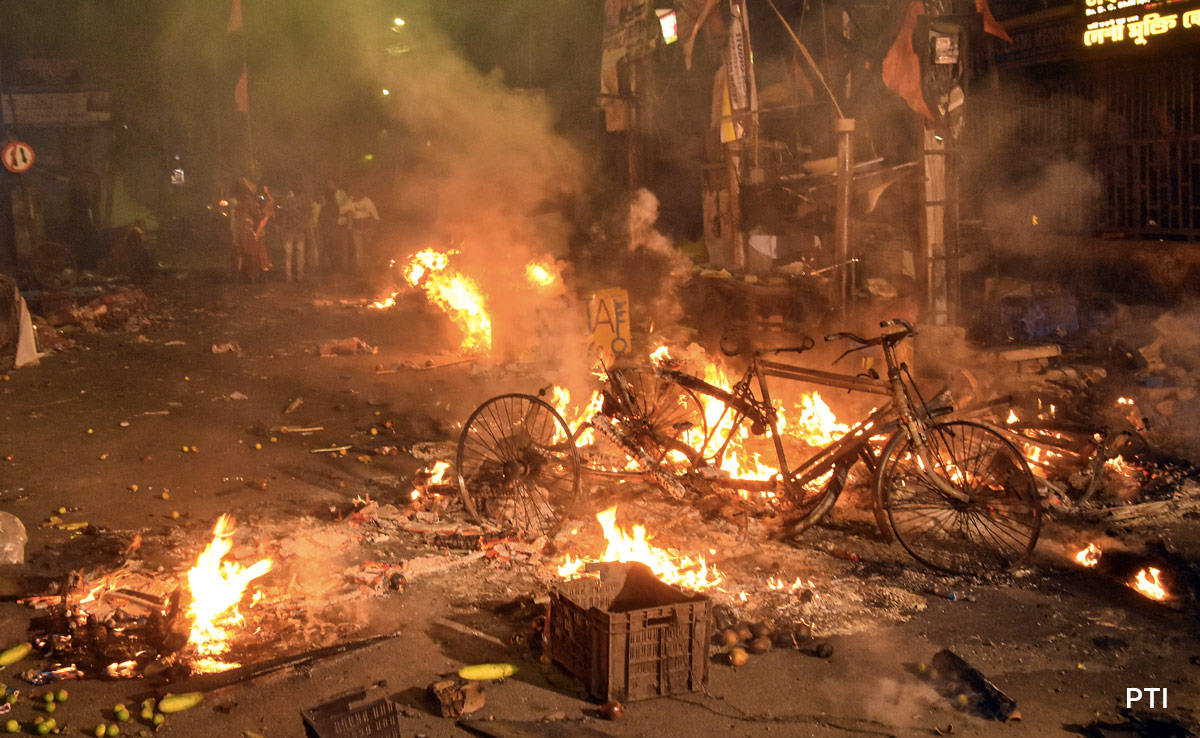 "Those Who Resort To Fire For <i>Adharma</i>...": Governor On Bengal Clashes