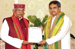 Manik Saha Chosen Tripura Chief Minister Again Manik Saha Chosen Tripura Chief Minister Again