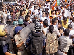 Several Injured In Police-BJP Clash In Odisha, Over 100 Detained Several Injured In Police-BJP Clash In Odisha, Over 100 Detained