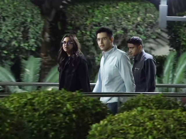 Amid Dating Rumours, An Airport Sighting: Parineeti Chopra And Raghav Chadha In Delhi