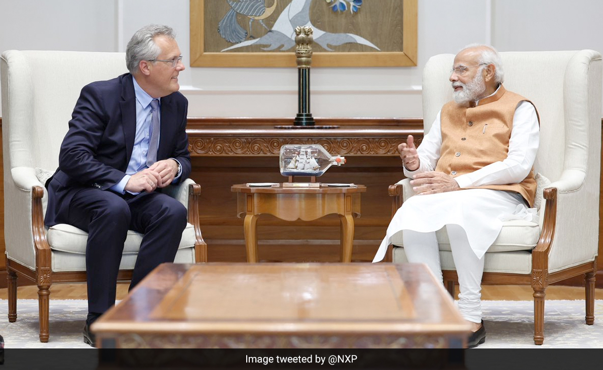 PM Modi Discusses Transformative Landscape With Dutch Semiconductor Designer NXP CEO