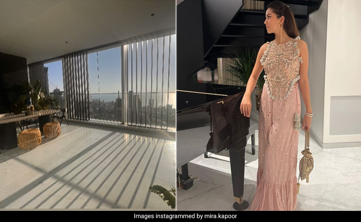 In Pic: The View From Mira Rajput And Shahid Kapoor's Mumbai Home
