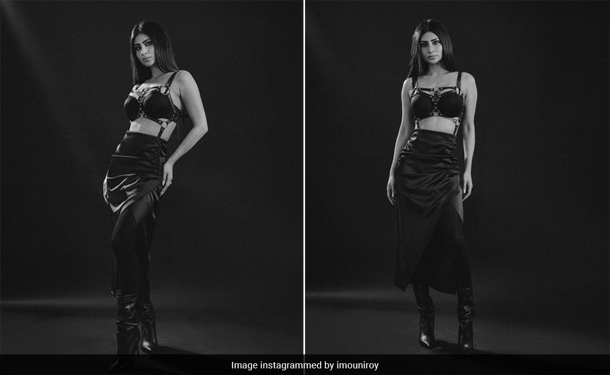 In A Bralette With Harnesses, Mouni Roy Is Officially Entering Her Boldest Era Yet