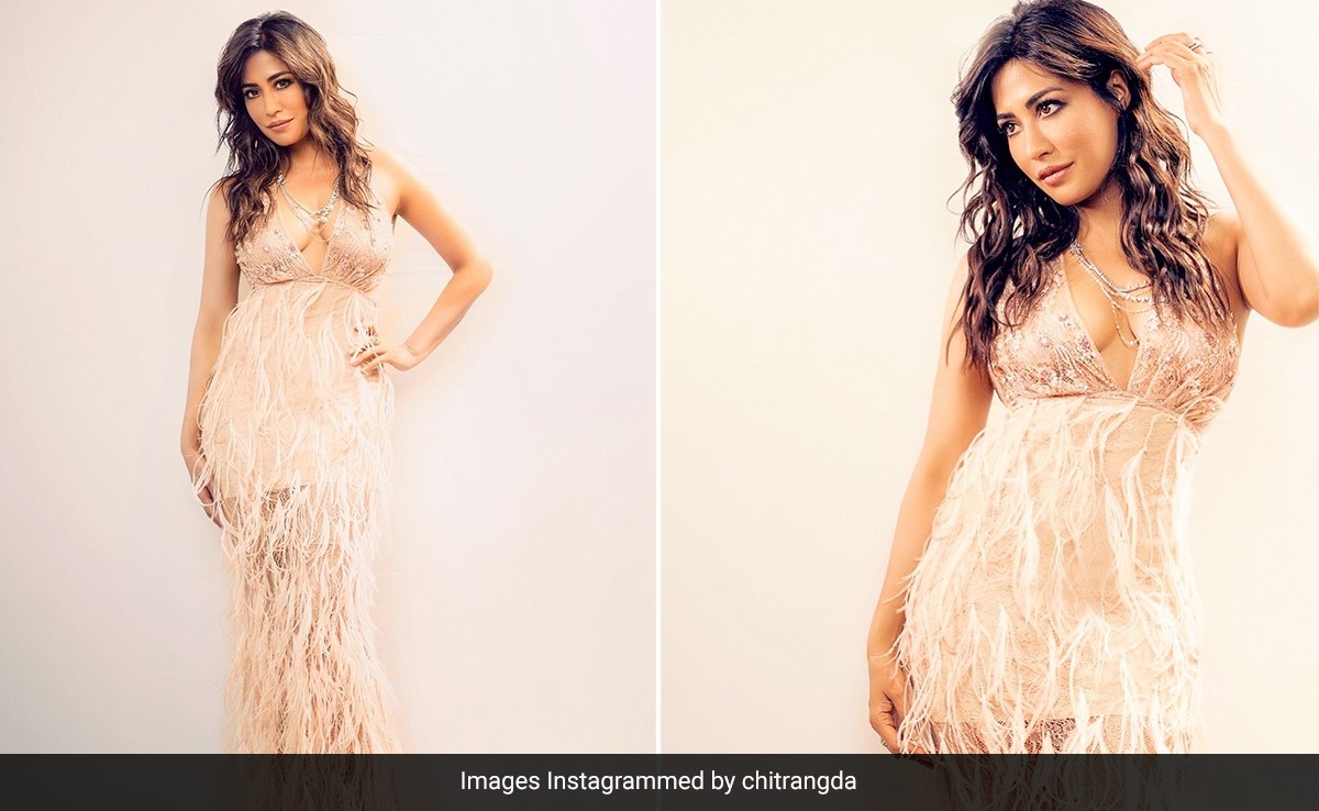 Chitrangda Singh's Fluttery Feather Gown Is A Spring Dream Made Red Carpet Ready