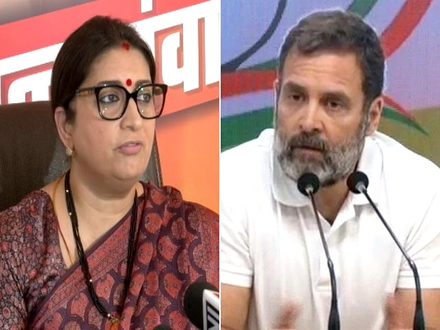OBC समुदाय से माफी मांगने से इनकार करना गांधी परिवार का राजनीतिक अहंकार : स्मृति ईरानी