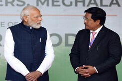 Conrad Sangma Takes Oath As Meghalaya Chief Minister Again Conrad Sangma Takes Oath As Meghalaya Chief Minister Again
