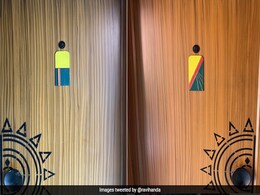 Gender Signs On Bathroom Doors At Jaipur Restaurant Confuses Internet Gender Signs On Bathroom Doors At Jaipur Restaurant Confuses Internet