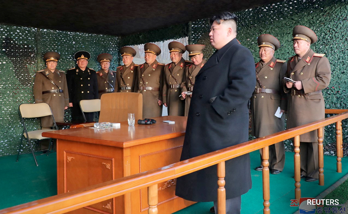 North Korea's Military Drills "Simulating A Nuclear Counterattack": Report