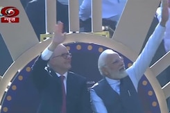 PM Modi, Australian PM's Lap Around Stadium Ahead Of 4th Test, Huge Cheer PM Modi, Australian PM's Lap Around Stadium Ahead Of 4th Test, Huge Cheer