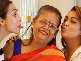 Malaika Arora's Mom Celebrates Her 70th With Three-Tier Cake And Italian Food Malaika Arora's Mom Celebrates Her 70th With Three-Tier Cake And Italian Food