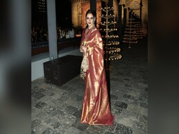 Dior Mumbai Fashion Show: Rekha Is Here To Paint The Town Red. See Pics Dior Mumbai Fashion Show: Rekha Is Here To Paint The Town Red. See Pics