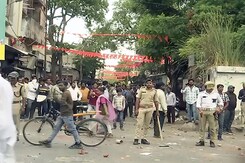 Stones Thrown At 2 Ram Navami Processions In Gujarat's Vadodara Stones Thrown At 2 Ram Navami Processions In Gujarat's Vadodara