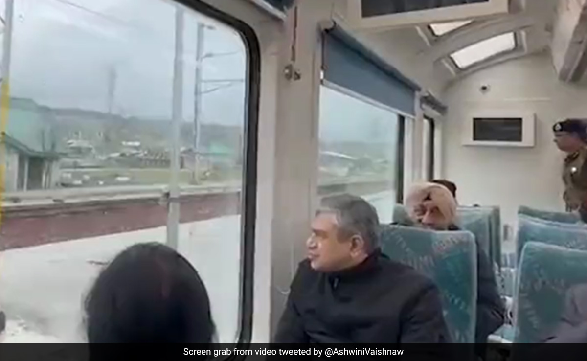 Train Line To Kashmir For The 1st Time By December: Rail Minister