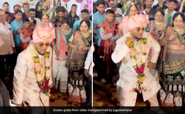 दुल्हन की एंट्री होते ही होश खो बैठा दूल्हा, मेहमानों के बीच बैठकर किया कुछ ऐसा, लोग बोले- आ गया नया ट्रेंड...