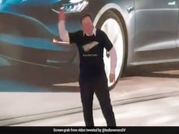 Old Video: Elon Musk's "Dad Dance" At Tesla Event Amuses Internet Old Video: Elon Musk's "Dad Dance" At Tesla Event Amuses Internet