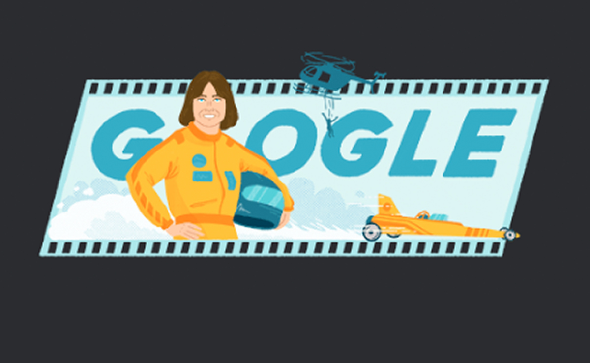 Google Doodle Remembers Kitty O'Neil, The "Fastest Woman In The World"