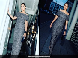 Sonam Kapoor Dulls A Starry London Night In Her Shimmery Off-Shoulder Gown Sonam Kapoor Dulls A Starry London Night In Her Shimmery Off-Shoulder Gown