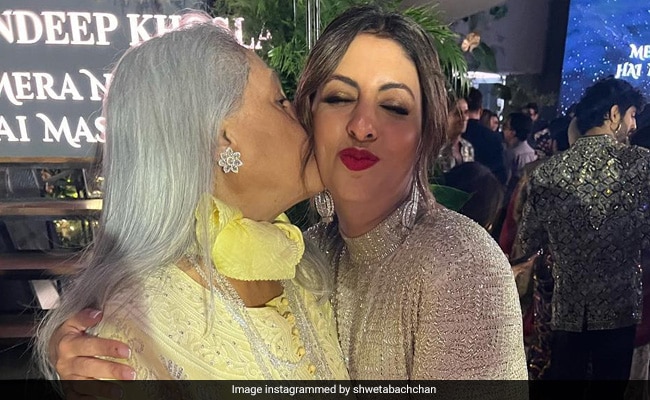 Shweta Bachchan's Plus One At Abu-Sandeep Party Was The Usual Suspect - Mom Jaya