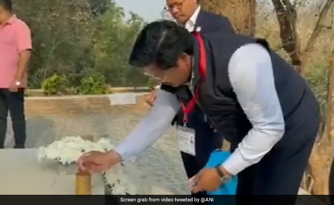 Watch: Ahead Of Results, Meghalaya Chief Minister Visits Father's Grave