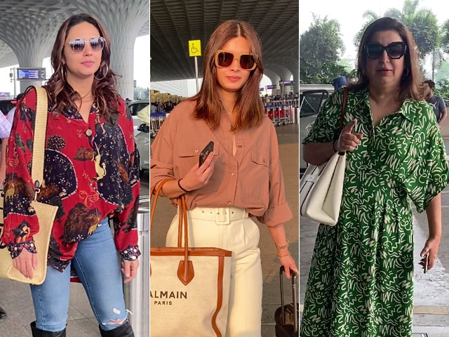 हुमा कुरैशी, डायना पेंटी और फराह खान एयरपोर्ट पर हुईं स्पॉट हुमा कुरैशी, डायना पेंटी और फराह खान एयरपोर्ट पर हुईं स्पॉट