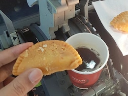 Pilots Grounded After Eating Gujiya In Plane Cockpit, Internet Reacts Pilots Grounded After Eating Gujiya In Plane Cockpit, Internet Reacts