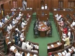 दिल्ली विधानसभा में बजट विवाद के बाद बीजेपी विधायकों ने सदन से किया वॉकआउट दिल्ली विधानसभा में बजट विवाद के बाद बीजेपी विधायकों ने सदन से किया वॉकआउट