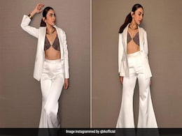 "Calm Down And Wear White" Advises Rakul Preet Singh In Her Fabulous White Pantsuit And Underwire Bralette "Calm Down And Wear White" Advises Rakul Preet Singh In Her Fabulous White Pantsuit And Underwire Bralette