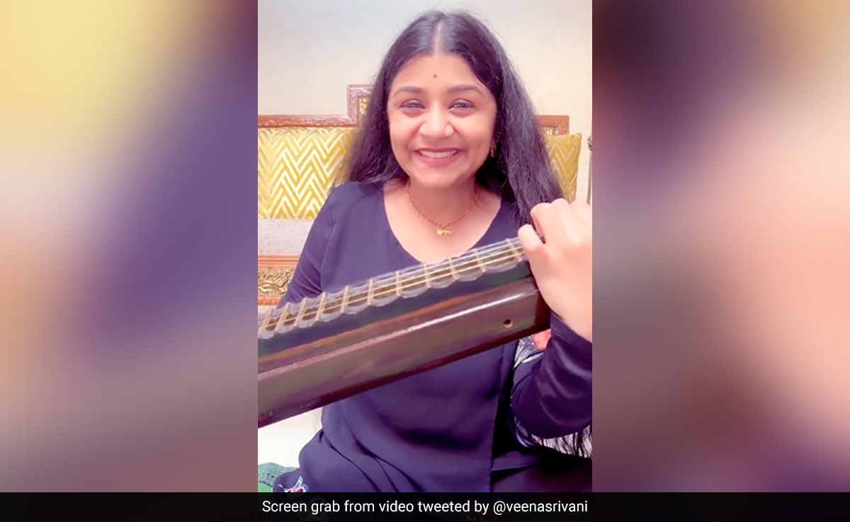 Watch: Artist's Rendition Of <i>'Naatu Naatu'</i> On Veena To Celebrate Oscar Win Delights Internet
