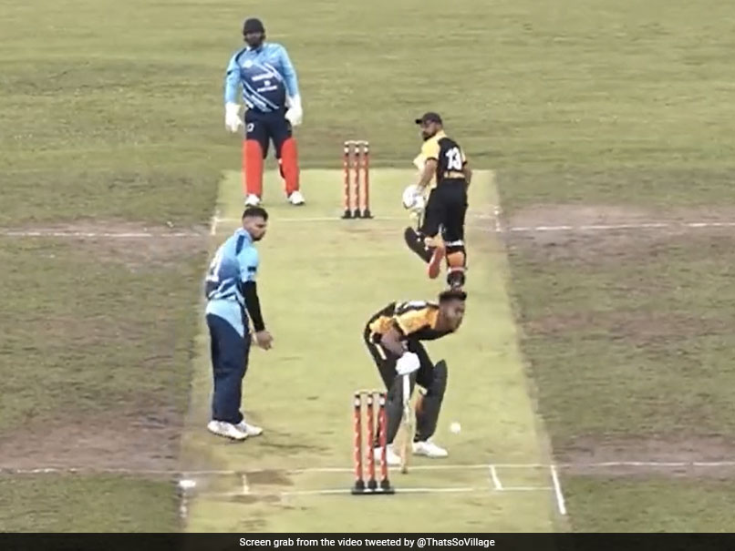 Watch: Commentator In Splits As Fielder's Throw Hits Batter In The Crotch