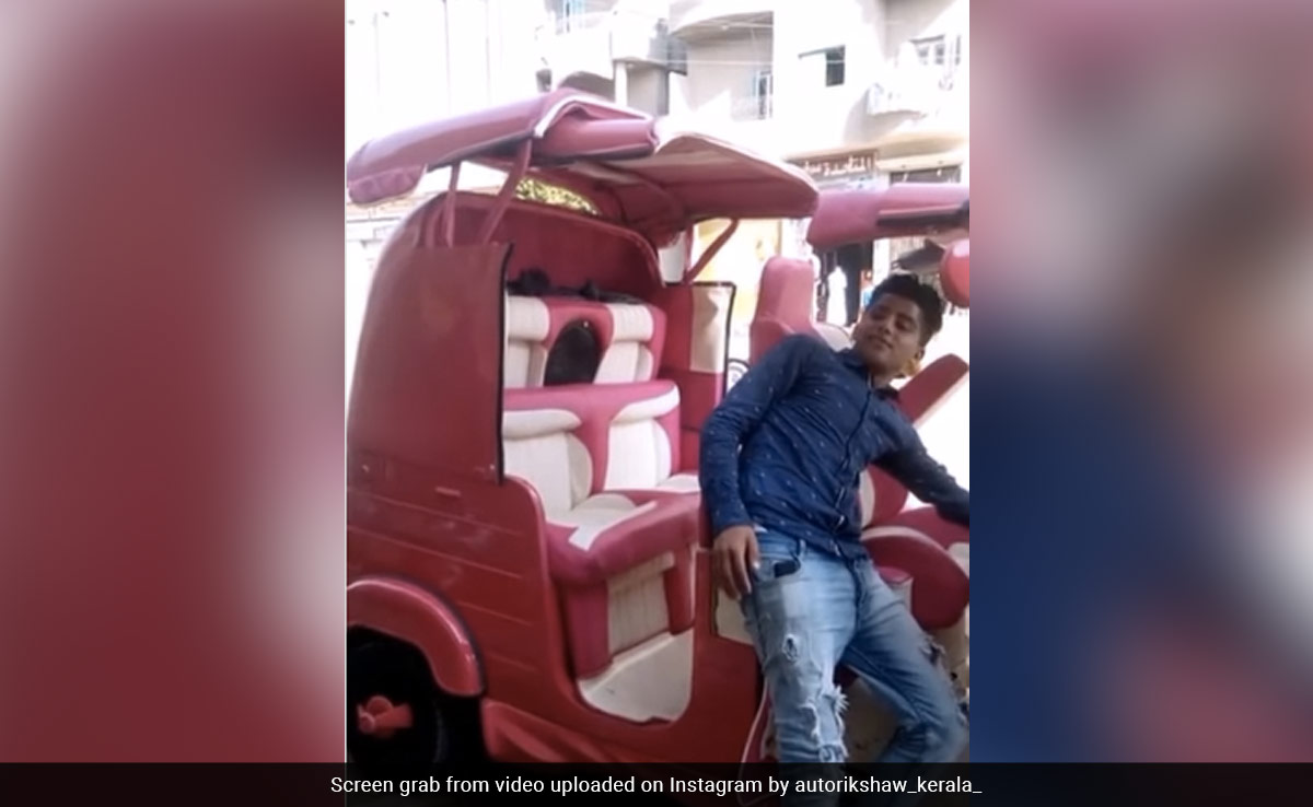 "Rolls Royce Of Auto": Man Converts Autorickshaw Into Convertible, Video Viral