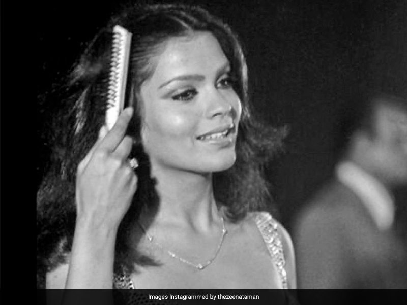 It Can't Get More Iconic Than When Zeenat Aman Dazzled In A Slinky Silver Sequinned Gown