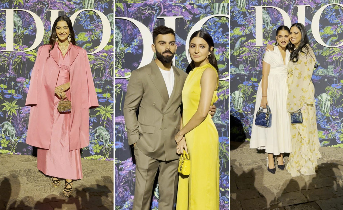Anushka Sharma-Virat Kohli, Isha Ambani-Radhika Merchant, Shweta Bachchan And Others Lit Up Dior Show At Gateway Of India