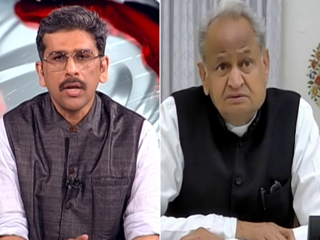 "Disqualification Part Of Conspiracy Against Rahul Gandhi": Ashok Gehlot To NDTV