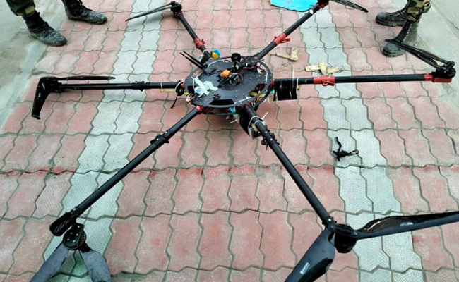 Pak Drone Carrying AK Rifle, Bullets Shot Down Along Punjab Border