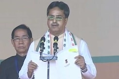 PM Modi On Stage, Manik Saha Takes Oath As Tripura Chief Minister PM Modi On Stage, Manik Saha Takes Oath As Tripura Chief Minister