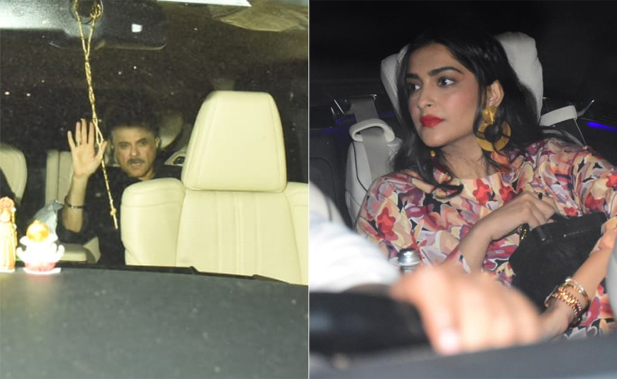 The Kapoor Fam-Jam: Sonam, Anil And Others At Rhea Kapoor's House Party