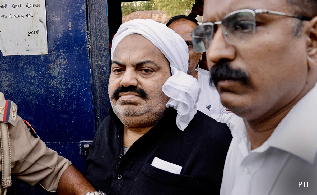 "Am Reduced To Dust, Spare My Family": Jailed UP Gangster Atiq Ahmed