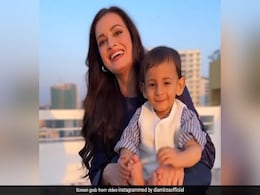 VIDEO: दीया मिर्जा ने बेटे अव्यान के साथ शेयर किया क्यूट वीडियो, शूटिंग के बीच लाडले पर यूं लुटाया प्यार VIDEO: दीया मिर्जा ने बेटे अव्यान के साथ शेयर किया क्यूट वीडियो, शूटिंग के बीच लाडले पर यूं लुटाया प्यार