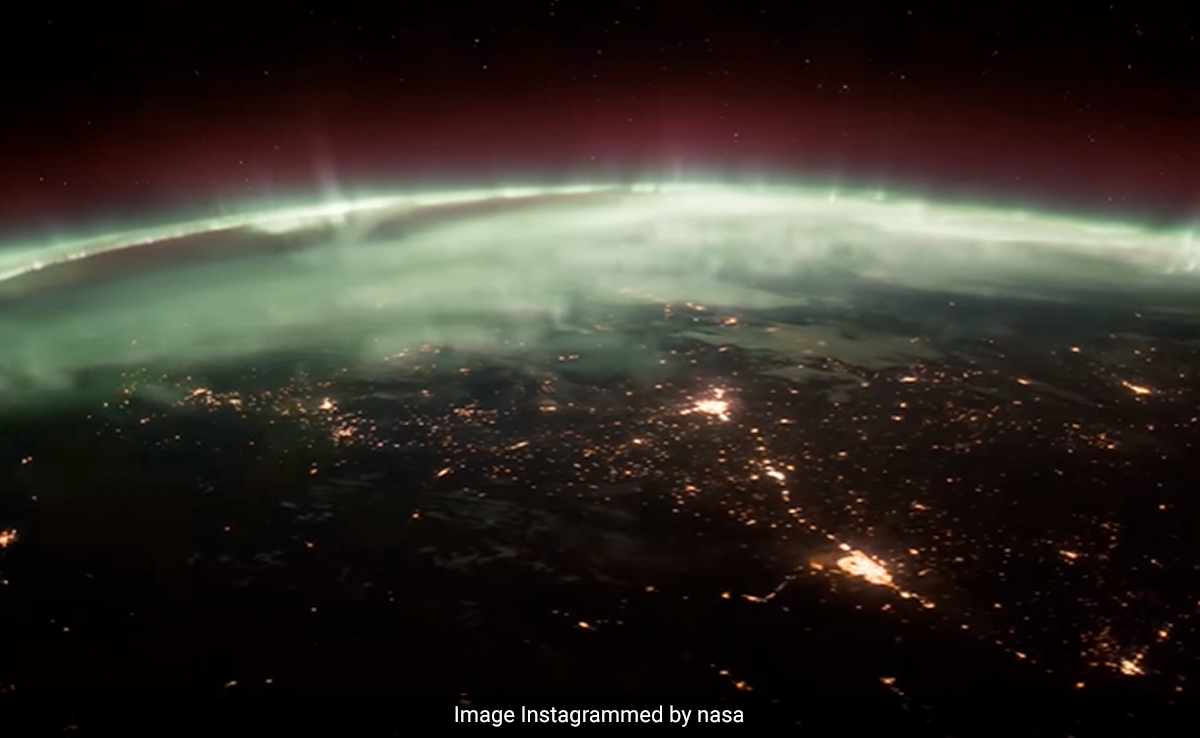 Watch: Stunning View Of Northern Lights Seen From International Space Station
